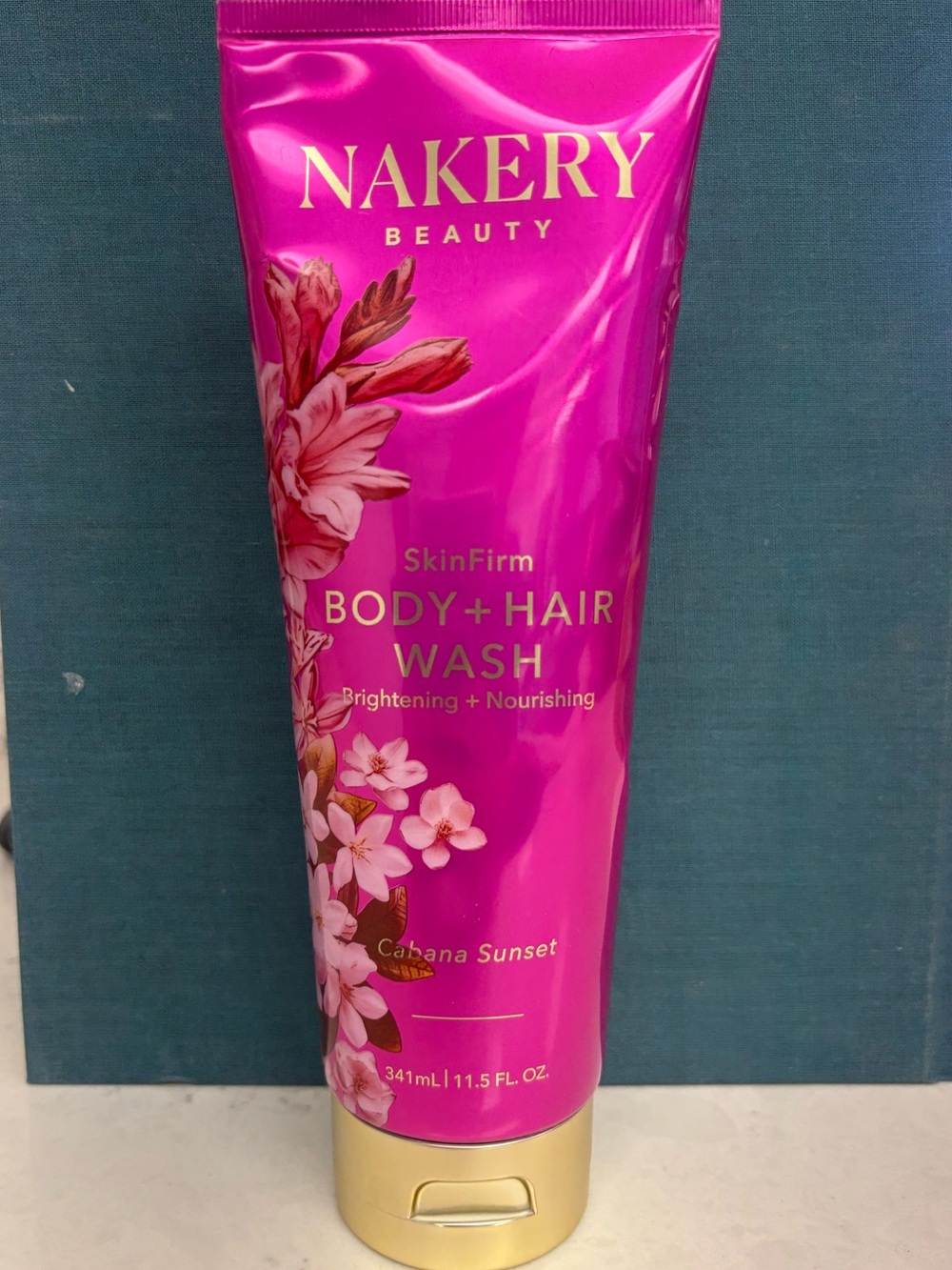 Nakery Beauty SkinFirm Body + Hair Wash โ Cabana Sunset - MSRP $25